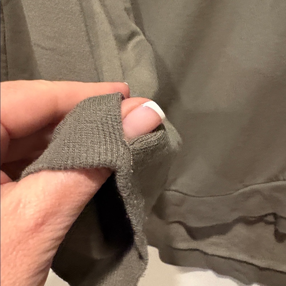 Threads 4 Thought - Parscarelli Feather Fleece Sweatshirt Size XXL. Olive Gree - Picture 8 of 15